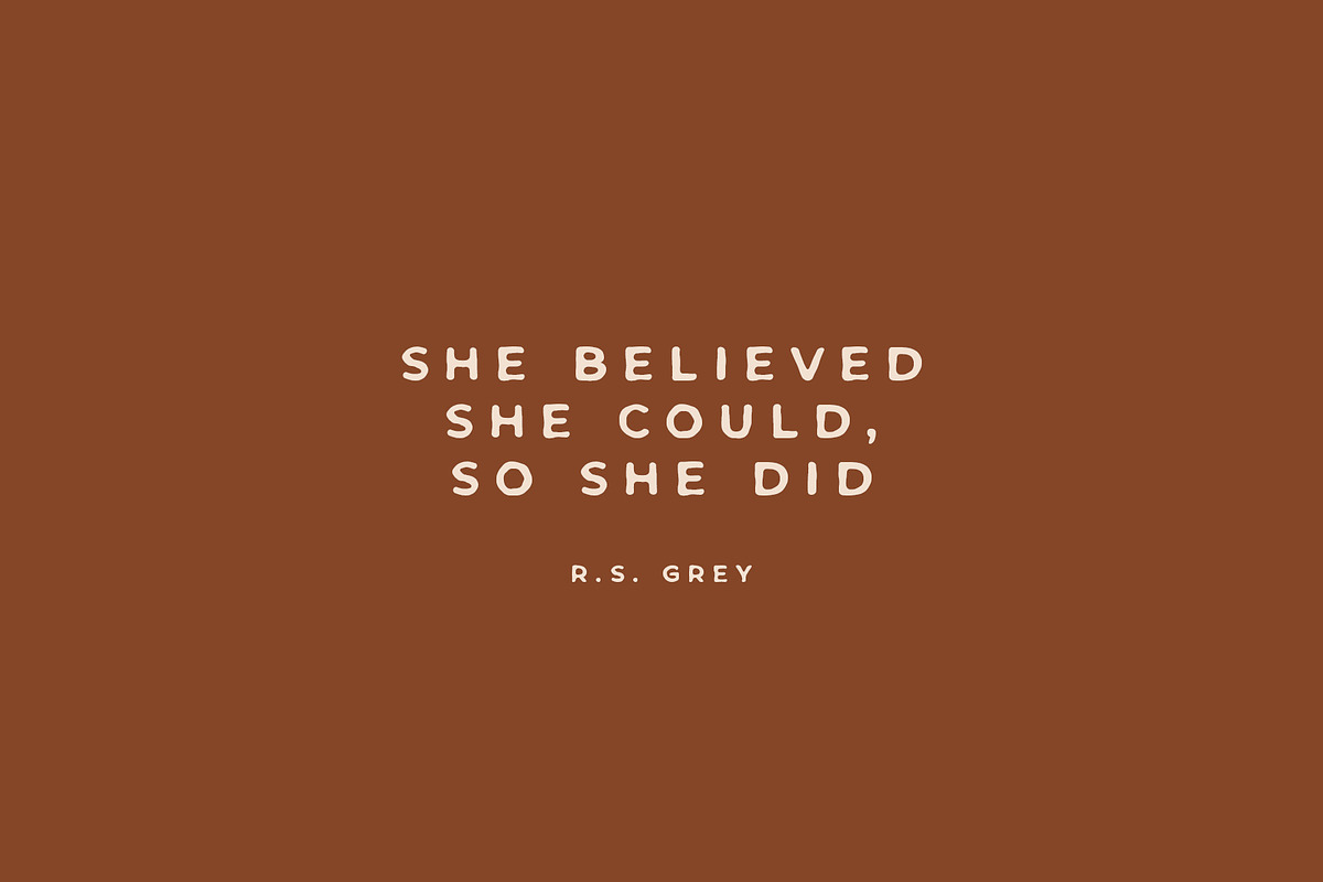Desierto handwritten sans serif, a Sans Serif Font by supfonts (Photo 9 of 9)