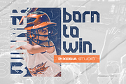 Sportzan - A Sporty Display Font, a Font by Pixesia Studio (Thumbnail 4 of 8)