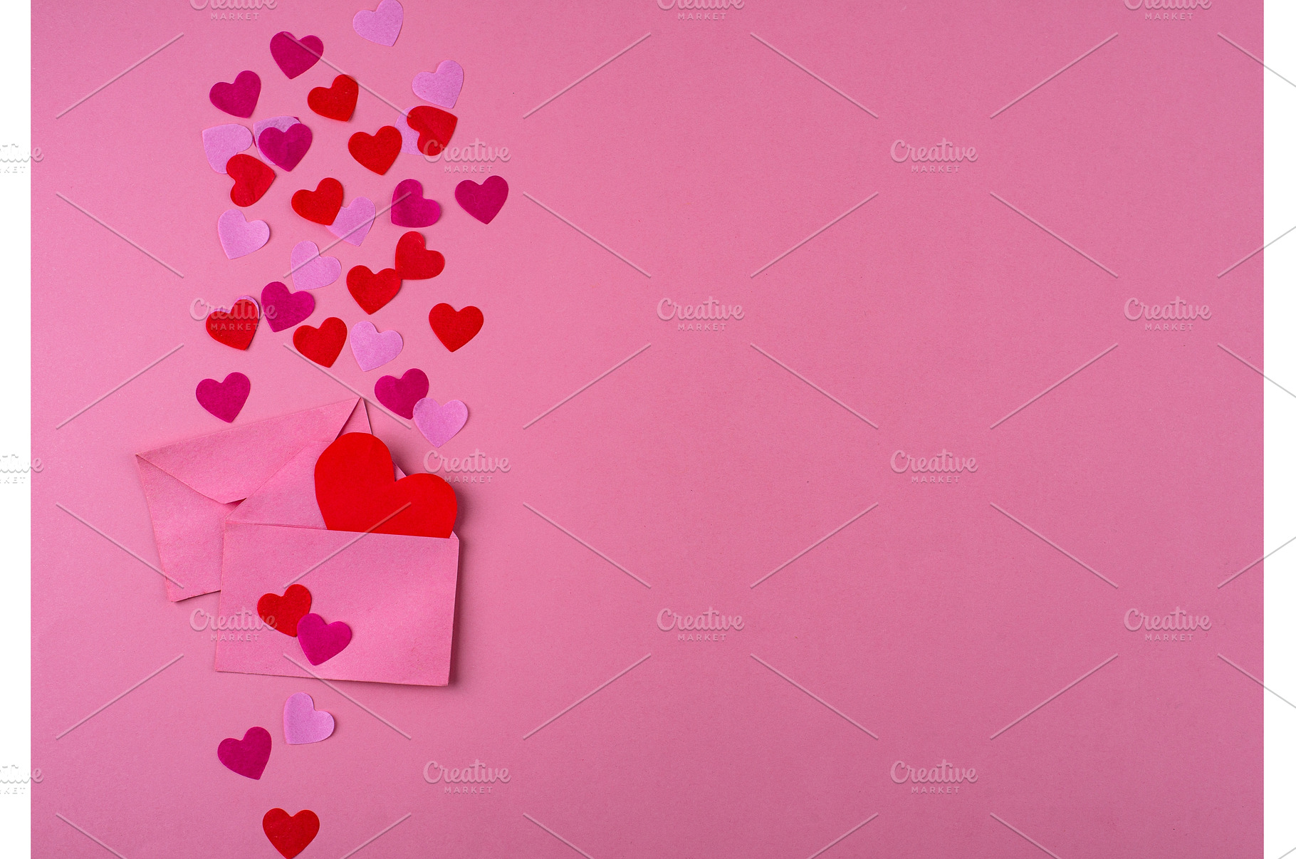 Valentine's Day background with, a Holiday Photo by Yulia Furman