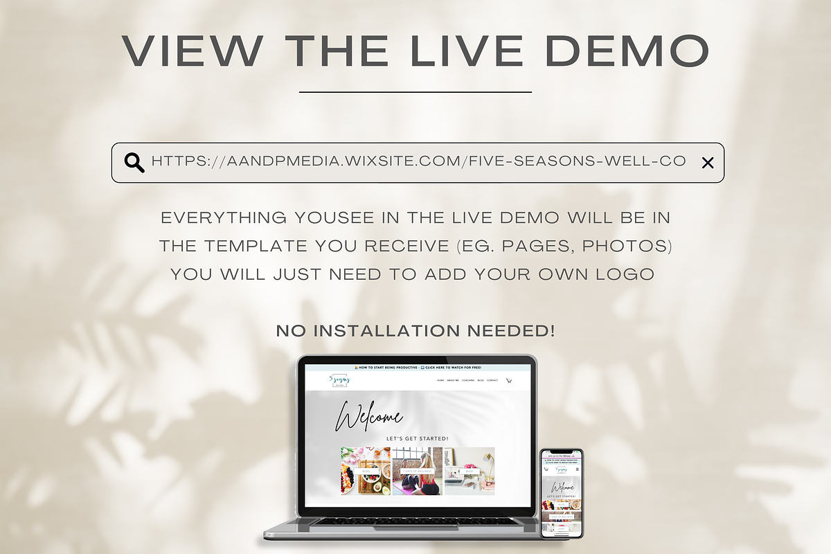 Coaching Website Design Template, a Websites & App Template by Cosmic Design (Photo 8 of 9)