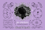 Curly Flourish Frames & Borders, an Object Graphic by venimo (Thumbnail 3 of 15)
