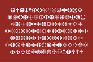 Cross Ornaments Font