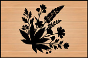 25 Floral Silhouette Puzzle Bundle, a Decorative Illustration by Artivon (Thumbnail 1 of 4)