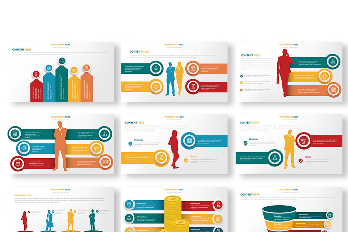 Infographics Powerpoint Presentation, a Presentation Template by Graphicgo (Photo 11 of 16)