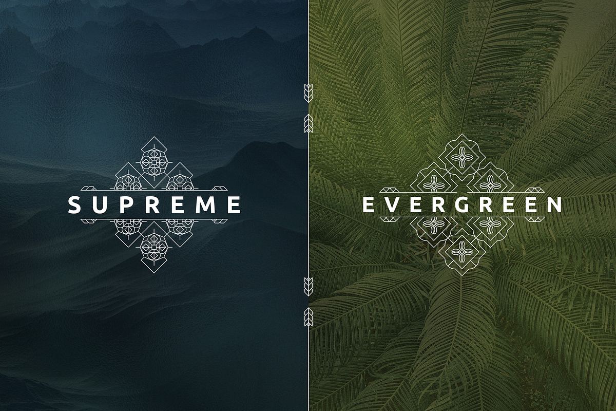 [Spring Vibes] 40 Mosaic Logos -50%, a Branding & Logo Template by VP Fonts (Photo 10 of 27)