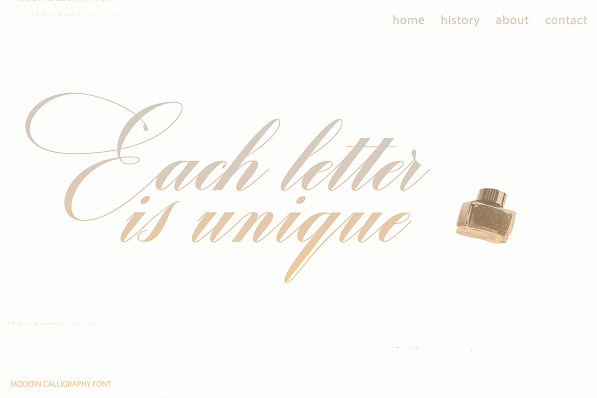 Cut Putroe Navisha, a Script Font by Typehill (Photo 11 of 15)