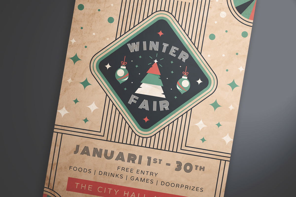 Winter Fair Flyer Set, a Flyer Template by KMZVR.Lab (Photo 3 of 6)