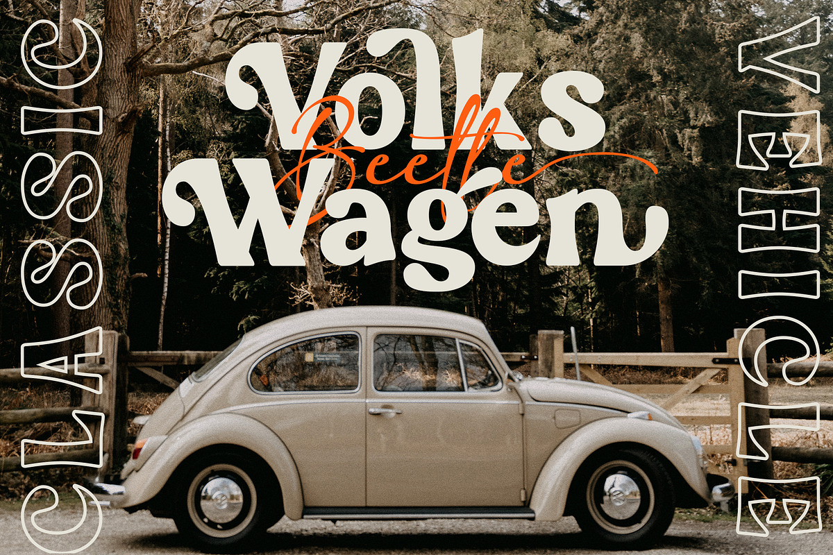 Fine Orange - Retro Bold Typeface, a Serif Font by RagamKata (Photo 9 of 10)