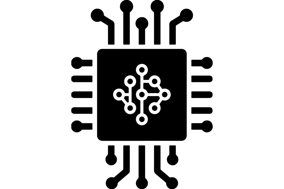 AI & Machine Learning Chip, a Technology Illustration by abu67222 (Photo 7 of 13)