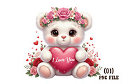 Valentines Day PNG, an Illustration by DreamArtGraphic (Thumbnail 1 of 6)