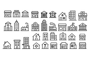 Collection of diverse outline, an Object Illustration by ZinetroN