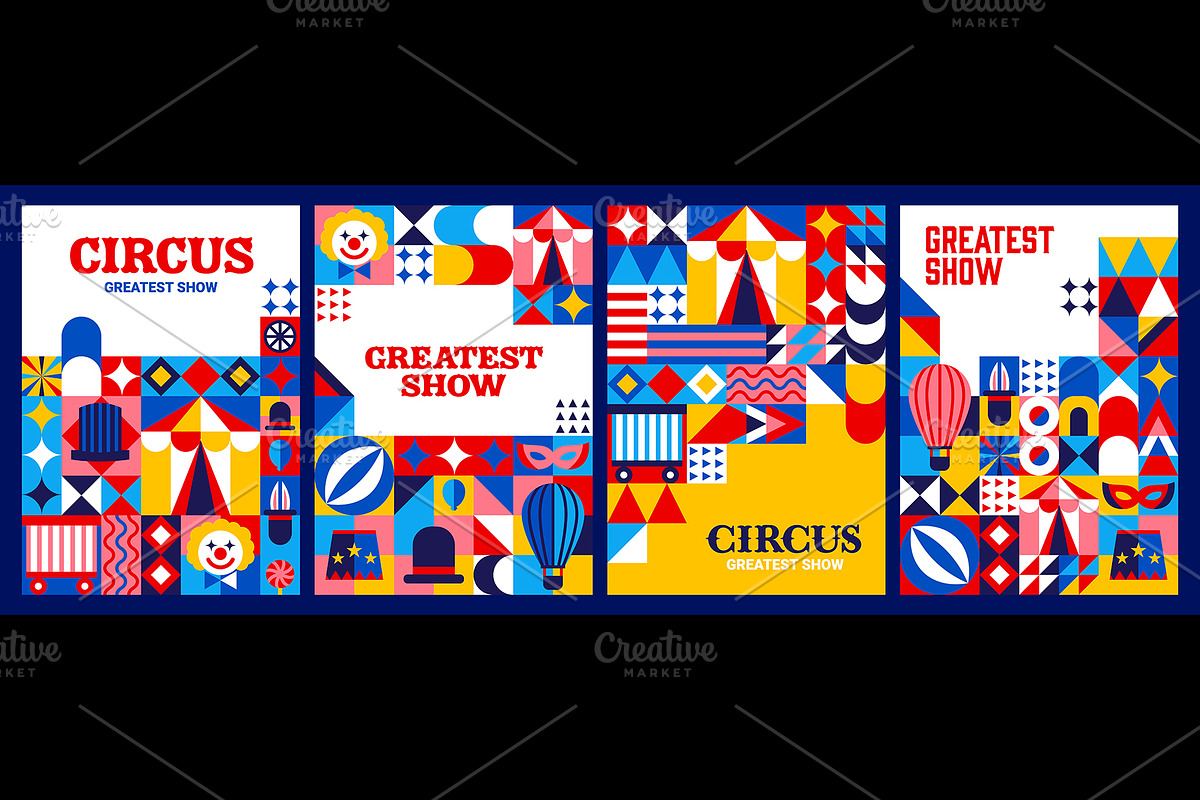 Circus show posters, an Education Illustration by Buch&Bee (Photo 2 of 3)