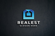 Modern Real Estate and Home Logo, a Branding & Logo Template by Design_Planet (Thumbnail 2 of 2)