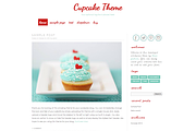 Wordpress Template - Cupcake, a WordPress Template by Theme Fashion (Thumbnail 1 of 2)