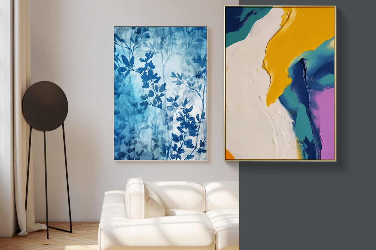 abstract art set prints, a Decorative Illustration by Muzi pear studio (Photo 8 of 12)