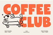 Chunky Bolde, a Sans Serif Font by zeenesia (Thumbnail 4 of 9)