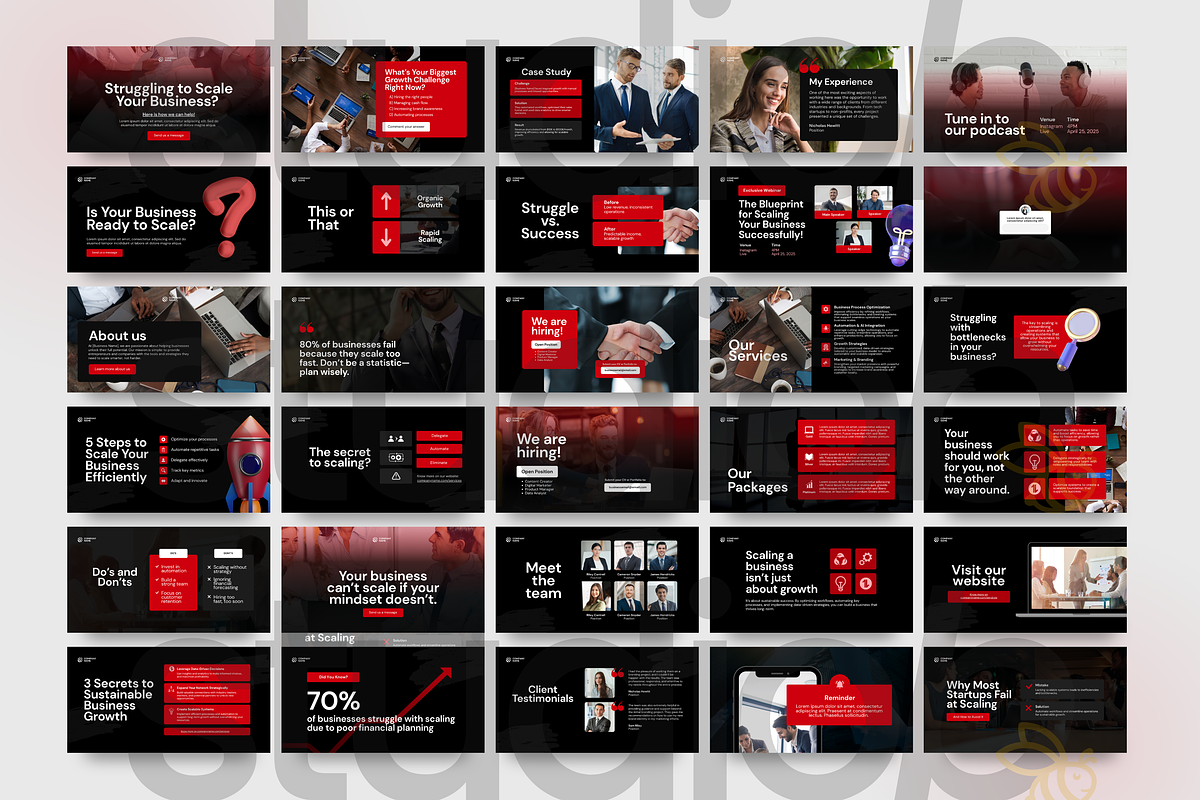 Canva Social Media Templates, a Social Media Template by Studio B | Canva Template (Photo 12 of 13)
