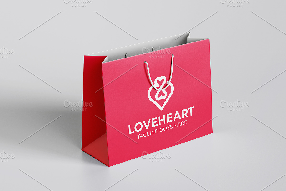 Love Heart Logo Template, a Branding & Logo Template by Logo Lab (Photo 3 of 3)