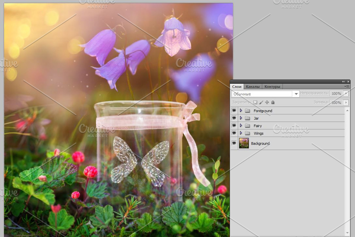 Campanula Digital backdrop preview 2