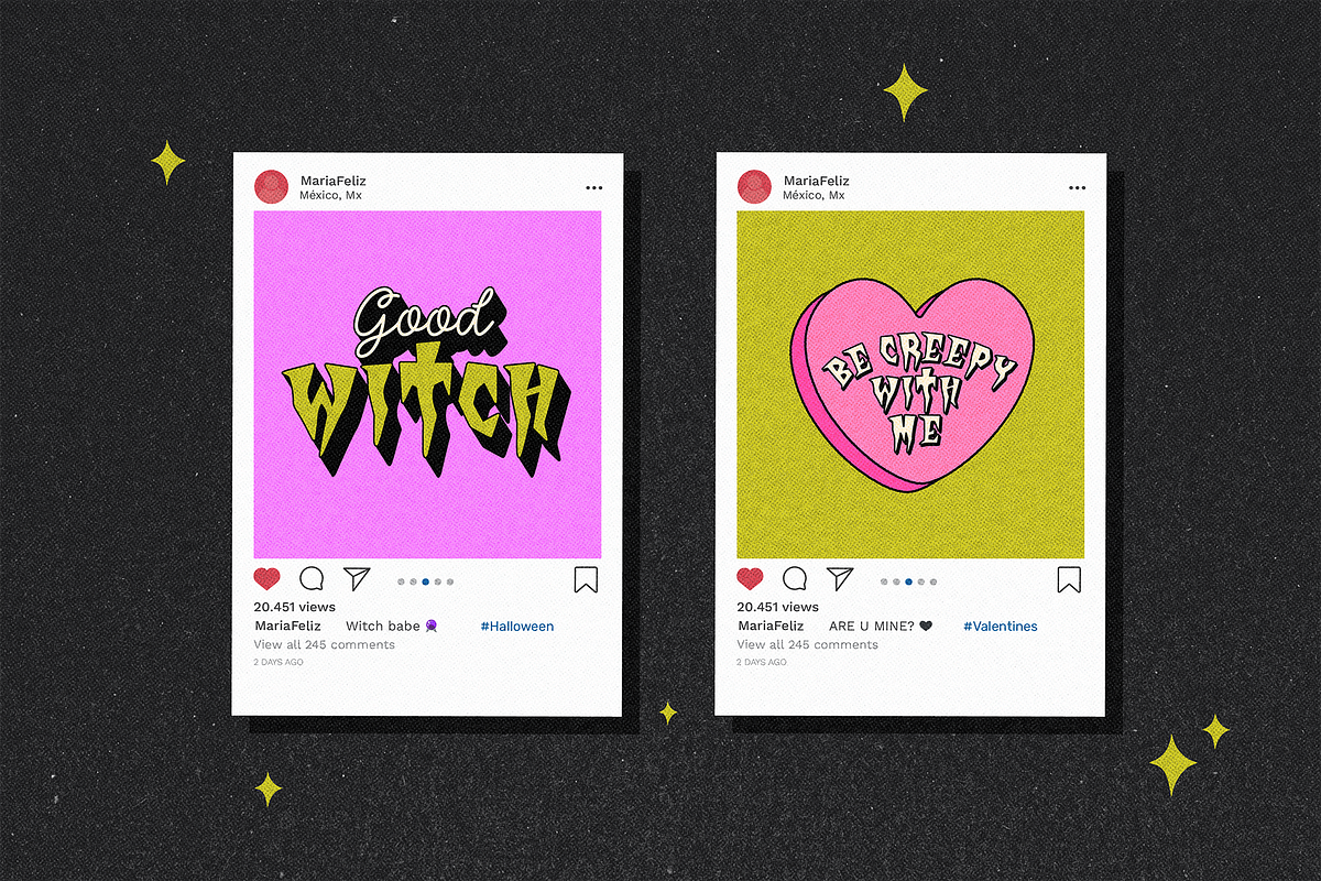 MOMSTER | FREAKY AND SPOOKY FONT, a Font by Maria Feliz Fonts (Photo 7 of 10)