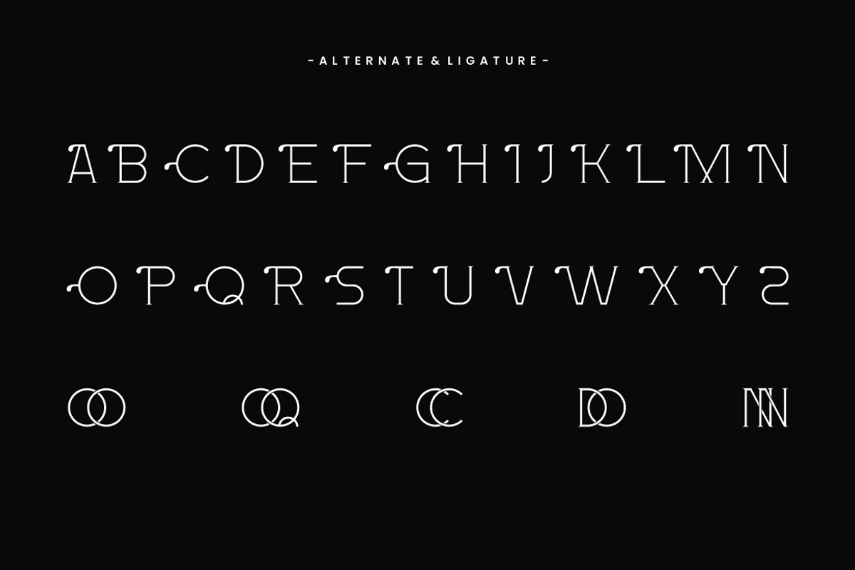 Drooma - Thin Sans Font, a Sans Serif Font by Iqsiart Studio (Photo 2 of 6)