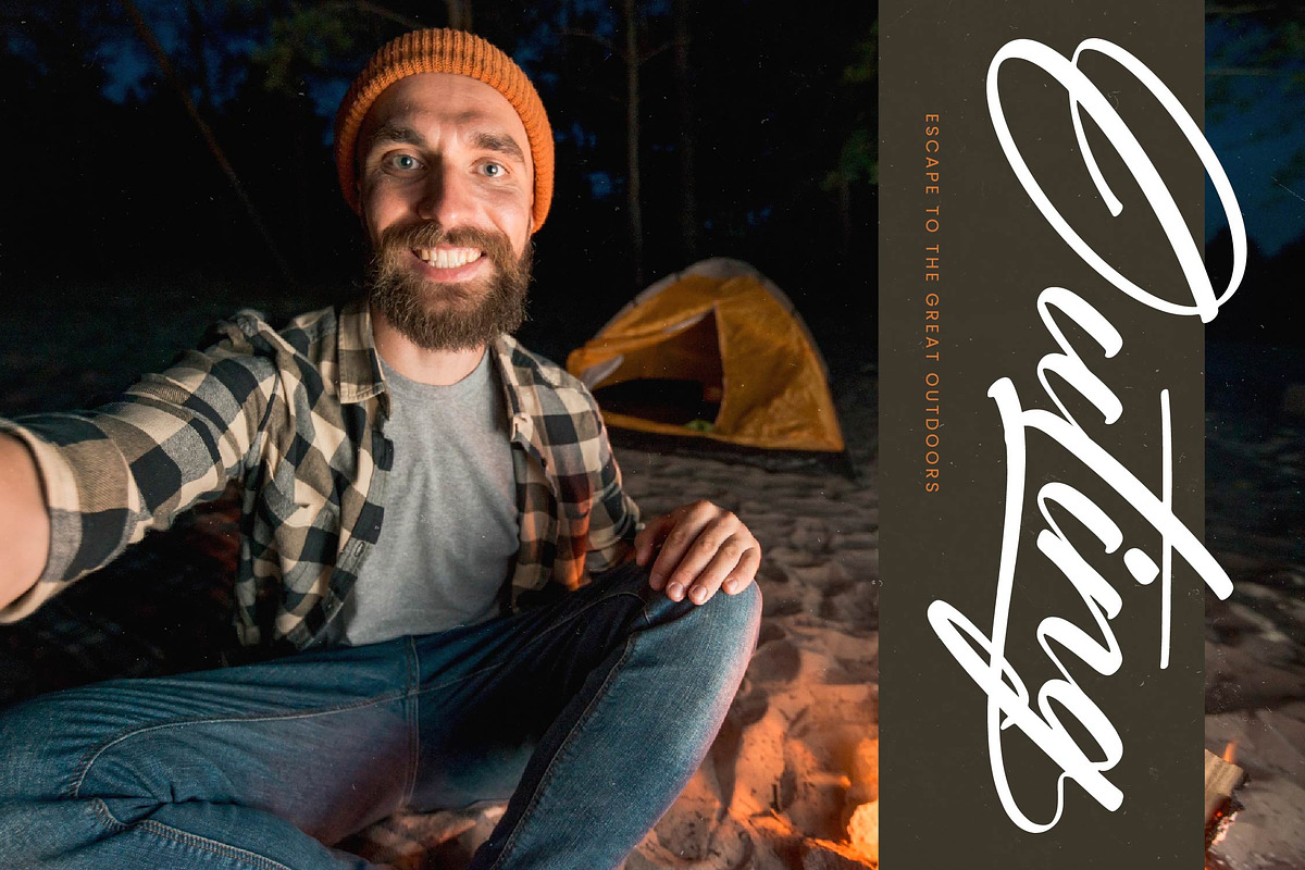 Climbing Nature Modern Calligraphy, a Script Font by Letterena Studios Script (Photo 5 of 15)