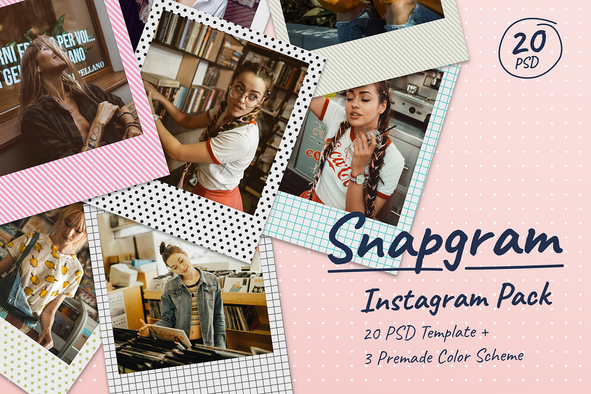 Instagram Pack - Snapgram, a Social Media Template by muhisya (Photo 1 of 9)