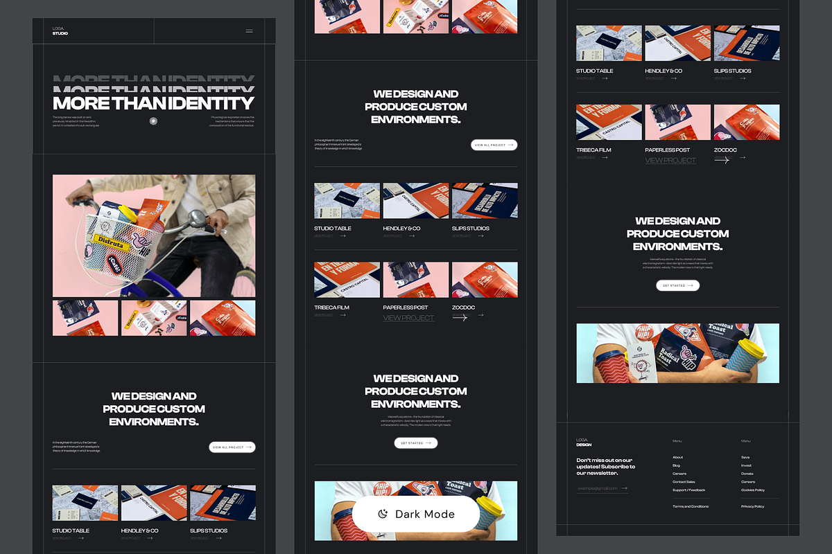 Design Agency Landing Page Template, a Landing Page Template by andrisetiawannn (Photo 3 of 6)