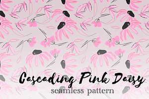 Cascading pink Daisy