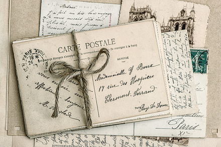 Vintage french postcards, an Arts & Entertainment Photo by LiliGraphie