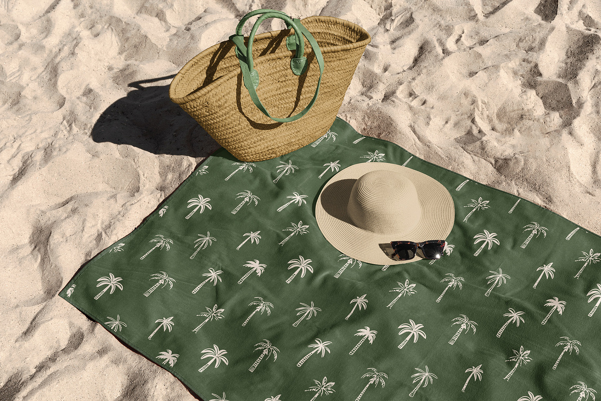 Palm Tree Set: Graphics & Patterns, a Pattern Graphic by Dedraw Studio (Photo 9 of 12)