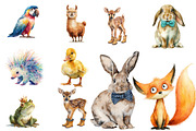 Quirky Animals Clipart, an Illustration by Designworld (Thumbnail 4 of 5)