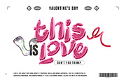 Qebox Chrome - 3D SVG Font, a Handwritten Font by productype1 (Thumbnail 8 of 11)