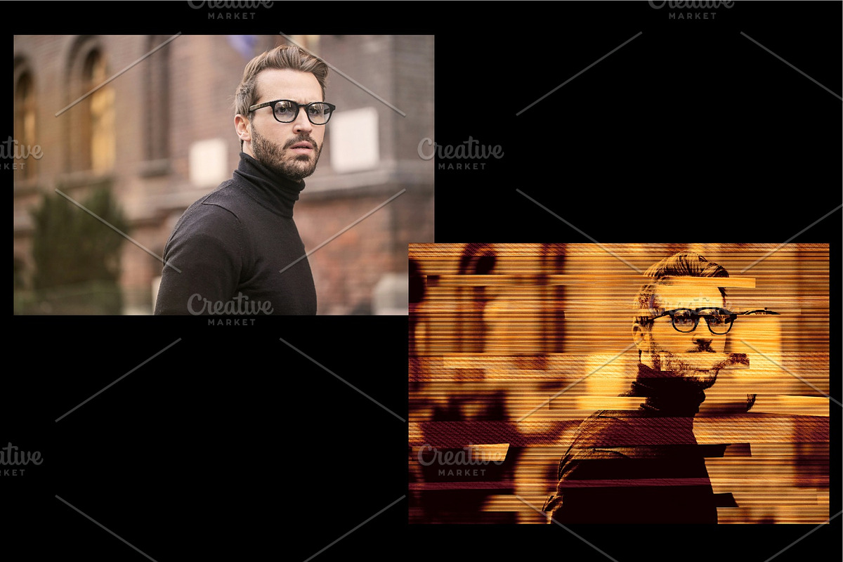 Glitch Photo Effect, a Layer Style Add-On by alexdndz (Photo 2 of 2)