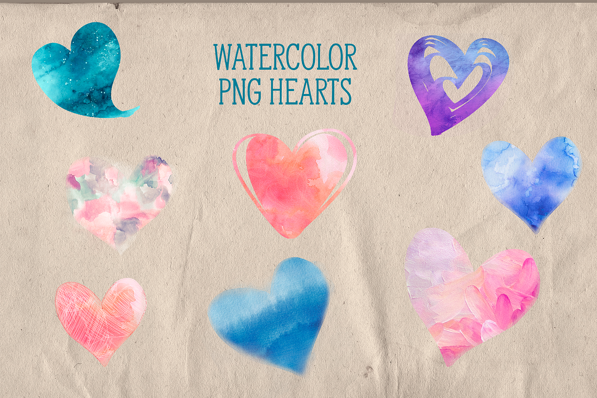HEART BRUSHES +100 & FREE ELEMENTS, a Brush Add-On by Alexiva (Photo 5 of 5)