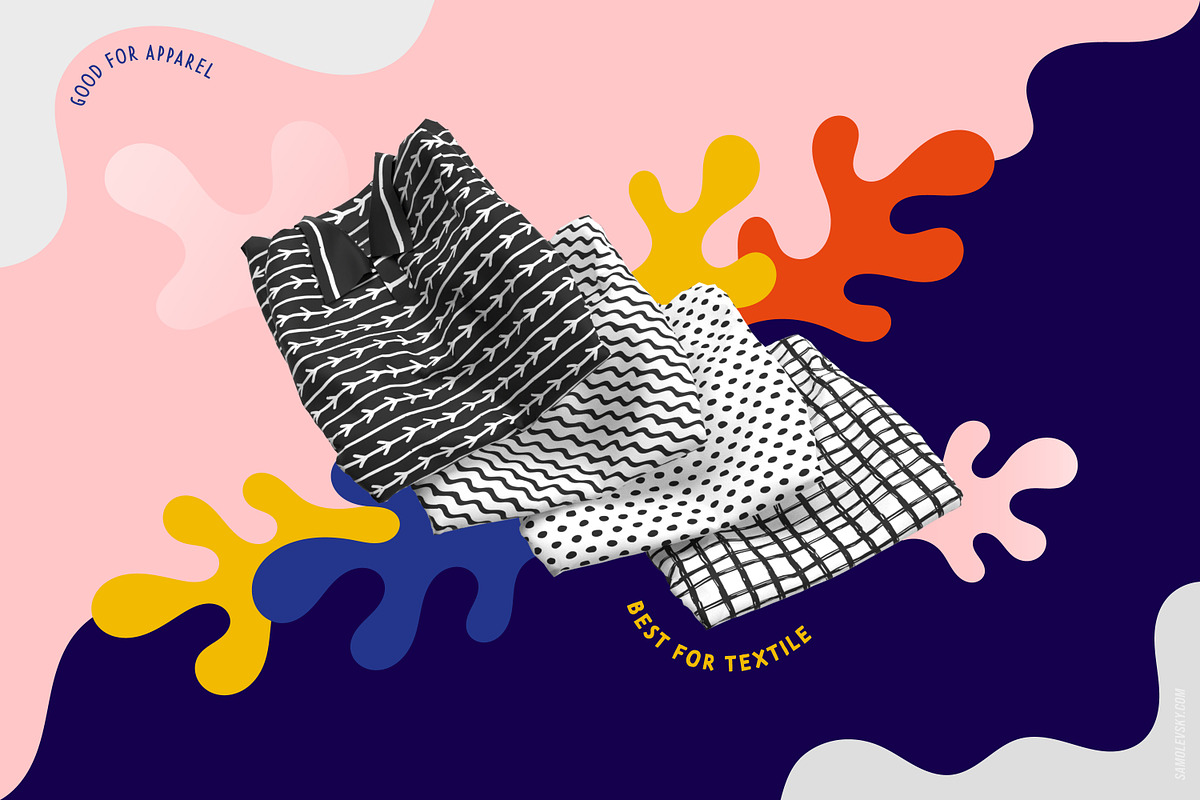 Handmade patterns ultimate bundle, a Pattern Graphic by Samolevsky (Photo 11 of 25)