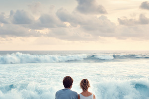 Romantic and serene scene of couple, a Person Photo by MistyDay