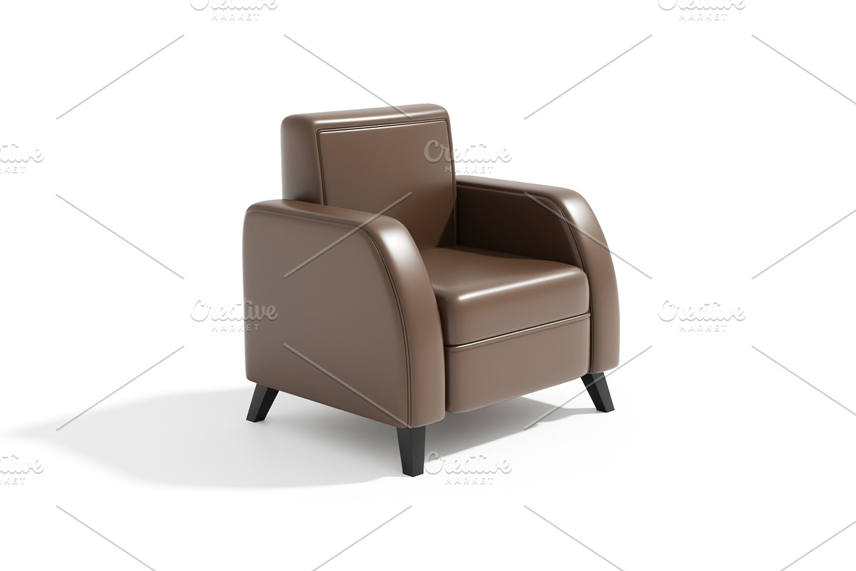 Single Armchair 3D Model, a Furniture 3D Model by mrfauzi (Photo 1 of 12)