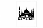 Beautiful Ramadan mosque silhouette, an Illustration by Amazin_art (Thumbnail 27 of 31)