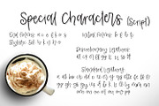 Leggins & Lattes Font Duo, a Script Font by A Little Smidge (Thumbnail 3 of 7)