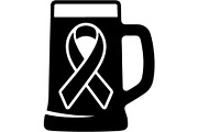 CancerRibbon Floral Beer Mug, an Object Graphic by Gfx_Store (Thumbnail 15 of 16)
