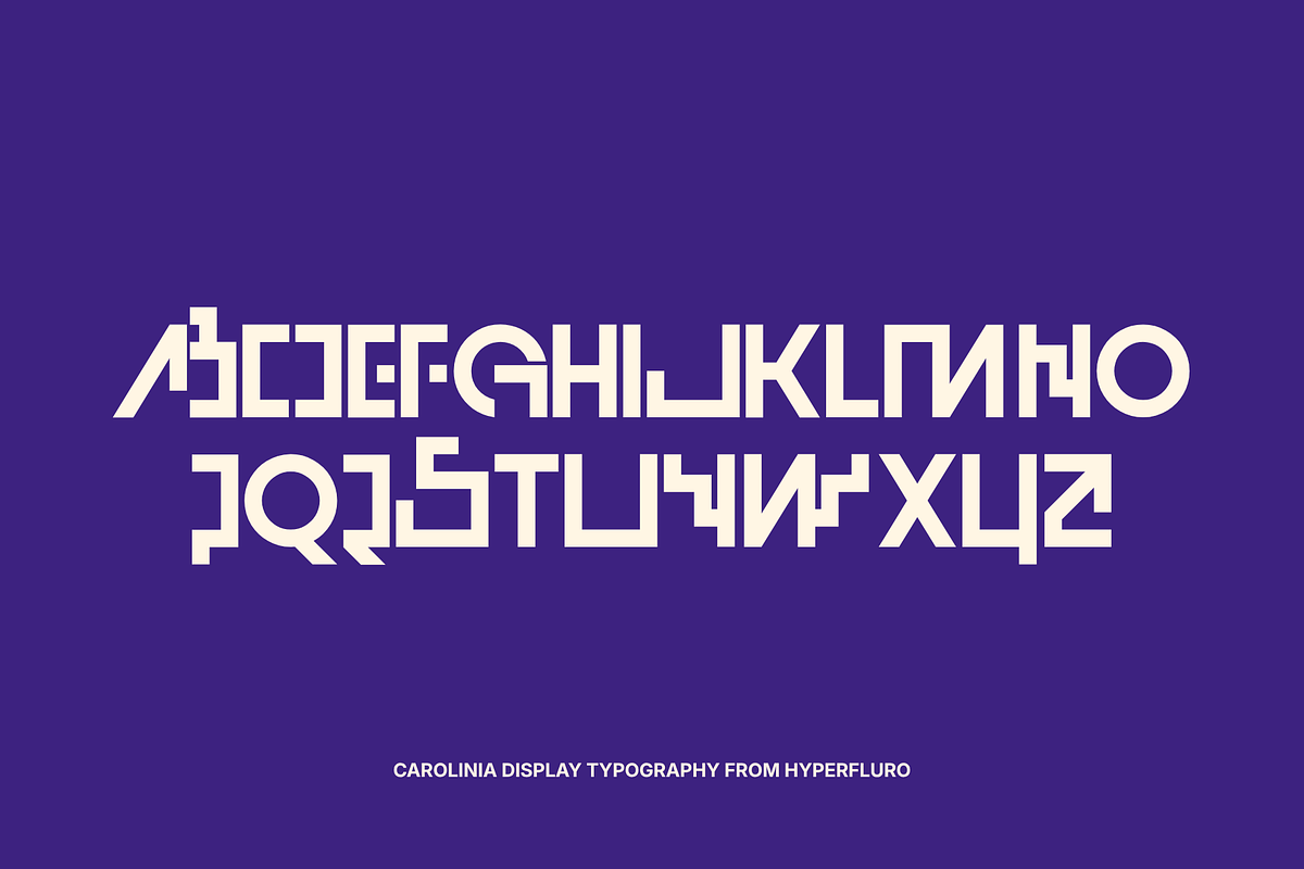 CAROLINIA MODERN BRANDING FONT 2026, a Sans Serif Font by HyperFluro (Photo 3 of 8)