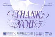 Demon Stars Typeface, a Blackletter Font by alit design (Thumbnail 20 of 20)