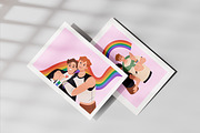 LGBTQ people & rainbow flags set, a Person Illustration by Good Studio (Thumbnail 7 of 7)