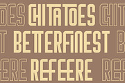 Mauritania Condensed Sans Serif, a Sans Serif Font by Artiveko (Thumbnail 5 of 5)