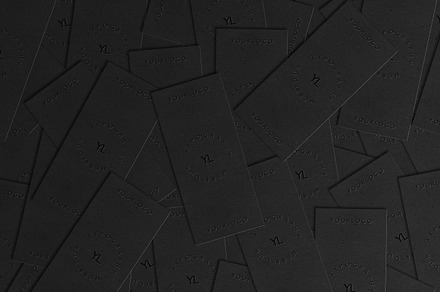 Black Ticket Pile Mockup