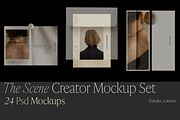 The Scene Creator Mockup Set, a Mockup by Atelier Contour (Thumbnail 1 of 14)