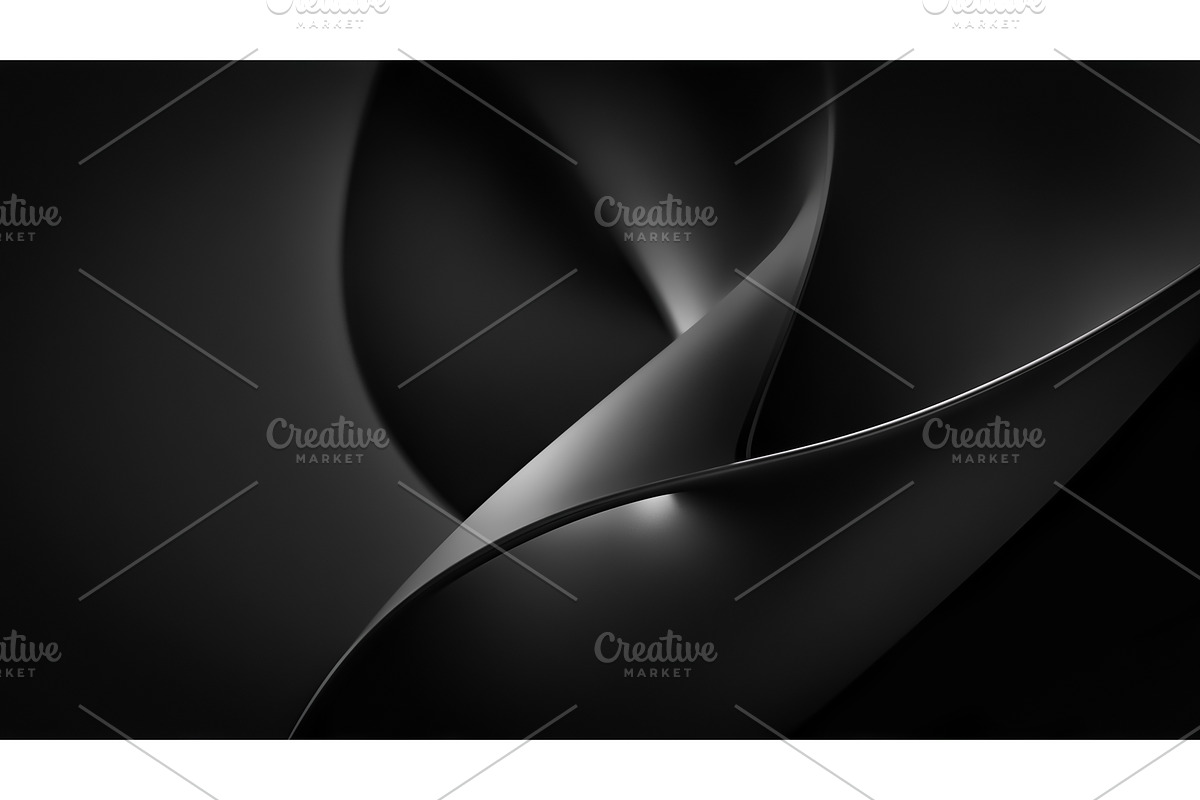 Abstract Dark Grey Background, an Illustration by BazziBa♥