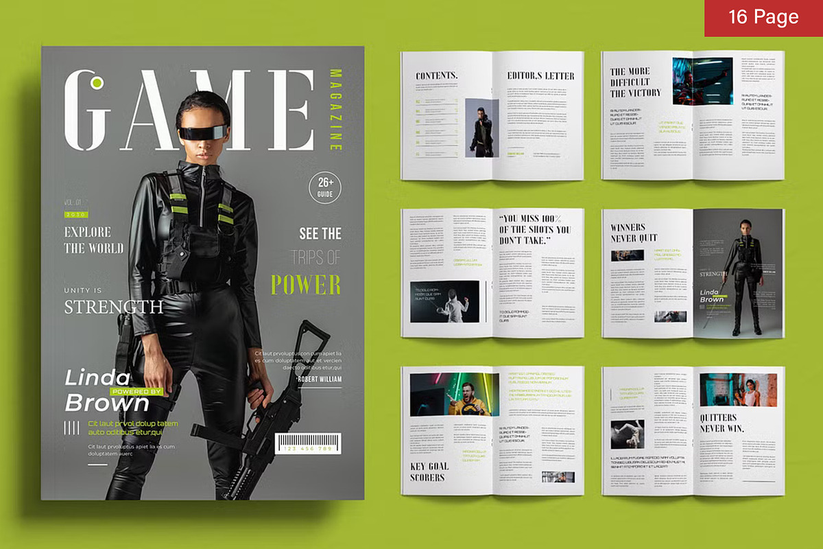 Magazine Bundle, a Magazine Template by ContestDesign (Photo 44 of 84)