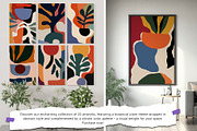 Abstract Contemporary Floral Art, a Decorative Illustration by Vibrand Studio (Thumbnail 5 of 12)